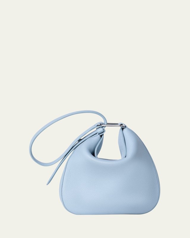 Anna Little Leather Hobo Bag